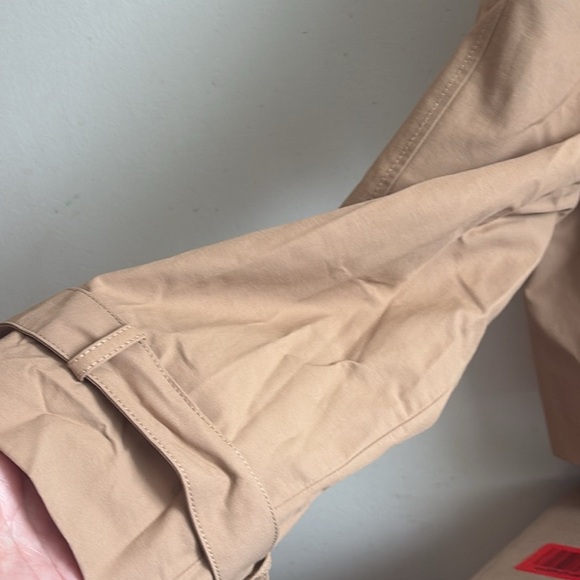 NWT. White House Black Market Tan Trench Coat - Picture 2 of 7